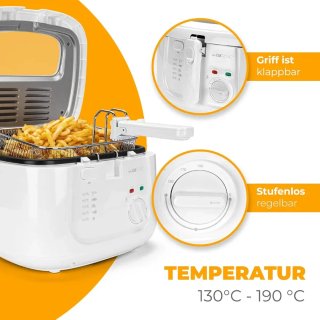 Freidora Clatronic 2.5L