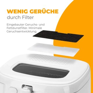 Freidora Clatronic 2.5L