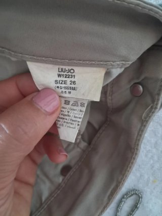 Pantaloni Liu Jo beige donna XS/34