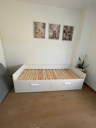 Estructura divan cama HEMNES Ikea blanca