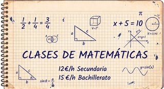 Clases particulares de matemáticas