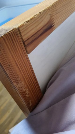 Cama ALTA IKEA KURA 90x200 cm