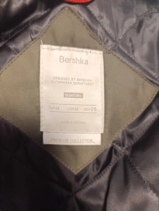 Chaqueta parka verde con forro de pelo