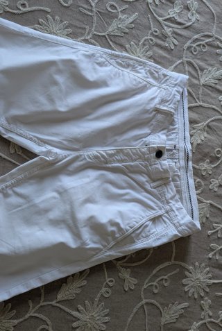 Pantalón chino blanco mujer T.38