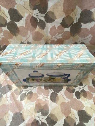 Set Zuccheriera e Lattiera Ceramica