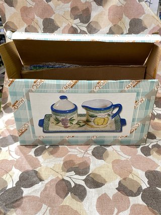 Set Zuccheriera e Lattiera Ceramica