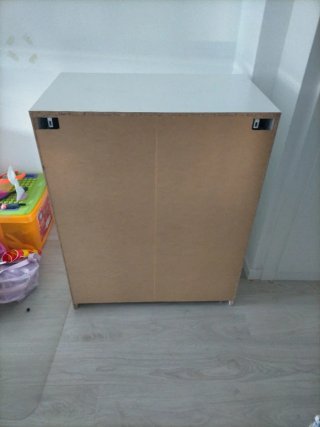 Cómoda MALM 4 cajones blanca
