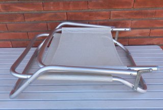 Silla plegable Habitat exterior aluminio
