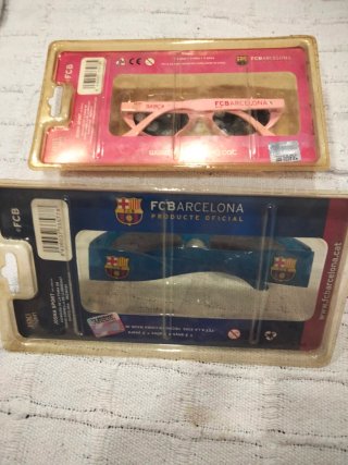 Gafas de sol FC Barcelona infantiles rosas