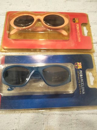 Gafas de sol FC Barcelona infantiles rosas