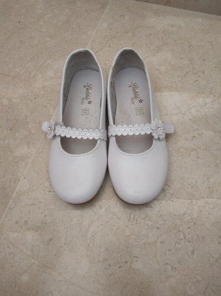 Zapatos comunión Bubble Kids blancos