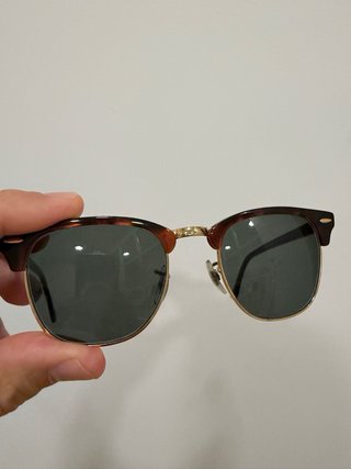 Gafas de sol Ray-Ban Clubmaster Marrón/Negro