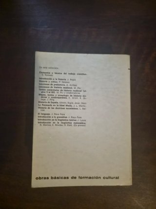 La Península en la Edad Media. Primera edición1976
