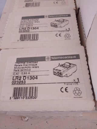 Telemecanique LR2 D1304 Relé Térmico