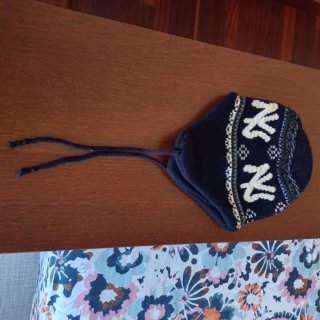 Gorro lana NY forro polar nuevo