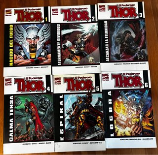 Lote 6 Cómics THOR nº 1 al 6 | El Poderoso Thor