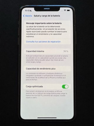iPhone 11 Pro Max 256GB - Gris Espacial