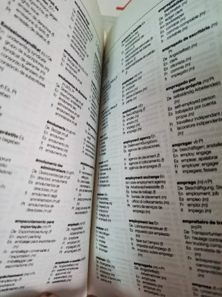 Diccionario Negocios 6 Idiomas (7 tomos)