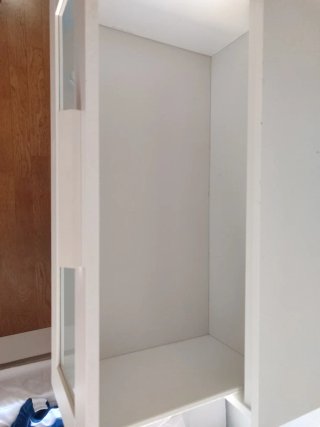 Cómoda Ikea Blanca con Cristal