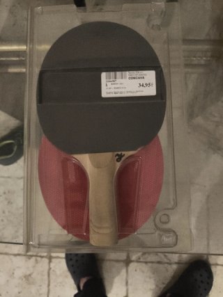 Raqueta de Ping Pong CONCAVA