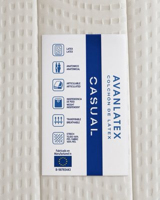 Cama abatible horizontal con colchon latex