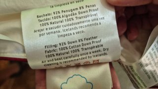 Edredón Nórdico Icelands 92% Plumón 240x220