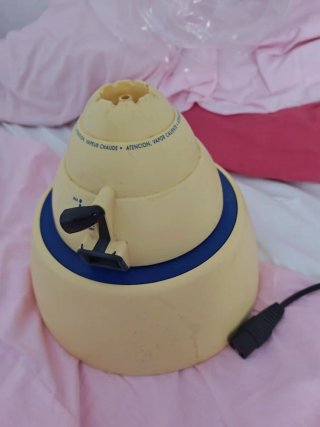 Humidificador Beige y Azul