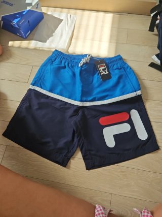 Bañador Fila Hombre Azul y Blanco