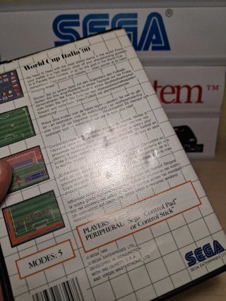 World Cup Italia '90 SEGA Master System sin manual
