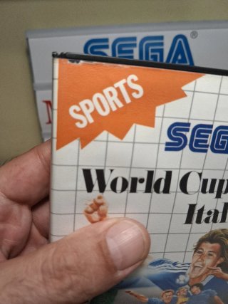 World Cup Italia '90 SEGA Master System sin manual