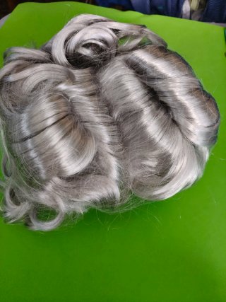 Peluca Smiffys María Antonieta Blanca