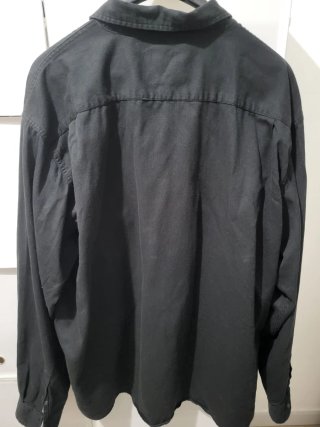 Camicia Uomo Wrangler Comfort Flex Nera/Grigia