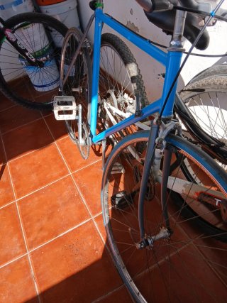 Bicicleta Azul