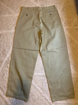 Pantalón chino beige retro recto W32