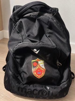 Mochila Macron Negra CF RIPOLLET
