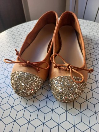 Bailarinas Zara Piel Talla 38