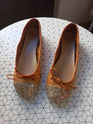 Bailarinas Zara Piel Talla 38