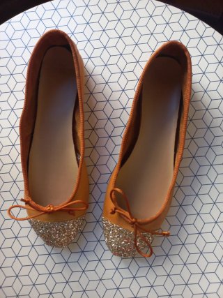 Bailarinas Zara Piel Talla 38