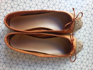 Bailarinas Zara Piel Talla 38