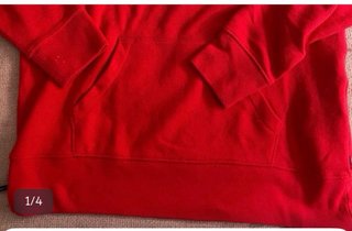 Sudadera Levi's Roja Mujer