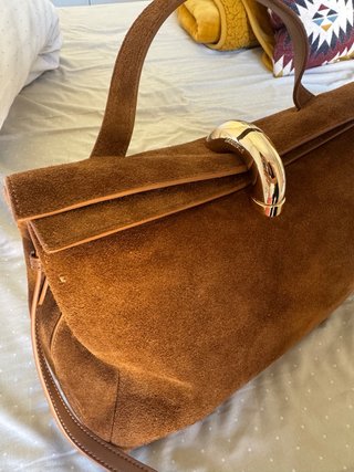 Bolso Jacquemus Piel Marrón y Dorado