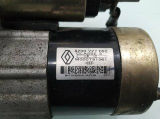 Renault 426394 8200227092 motor arranque clio fase