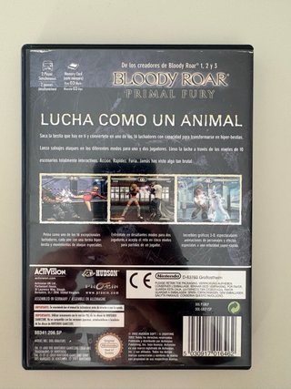 Gamecube Bloody Roar Primal Fury