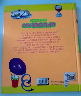 Libro de recetas niños Cocinando