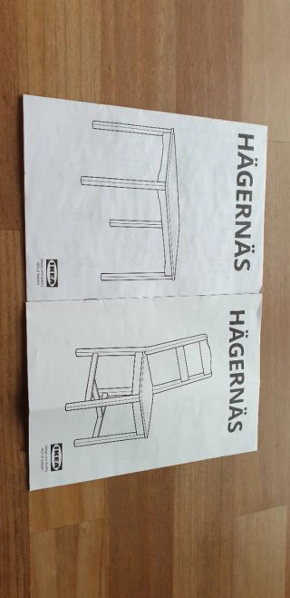 IKEA MESA Y 4 SILLAS MADERA PINO