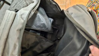 Mochila con ruedas y asa extensible
