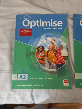 Libro texto ingles Optimese A2