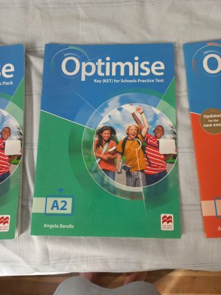 Libro texto ingles Optimese A2