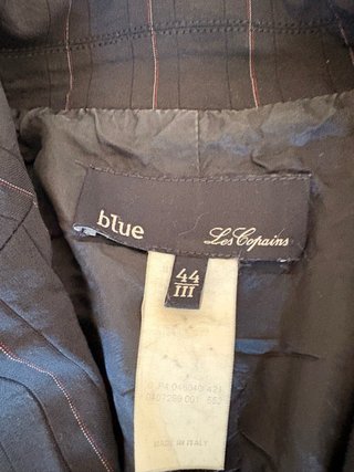 Blazer Les Copains nero righe