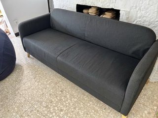 2 Sofás Linanas IKEA 3 plazas gris